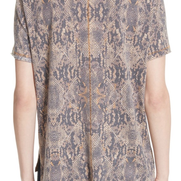 Free people print me perfect short sleeve tee - Picture 2 of 8